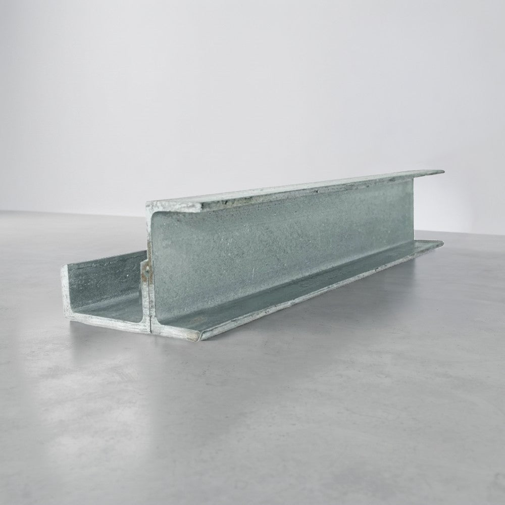 Galvanised Retaining Wall Steel L Section "Corner" Post 200PFC 