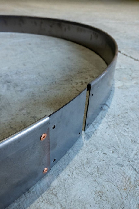 Galvabond Round Steel Ring Garden Edging