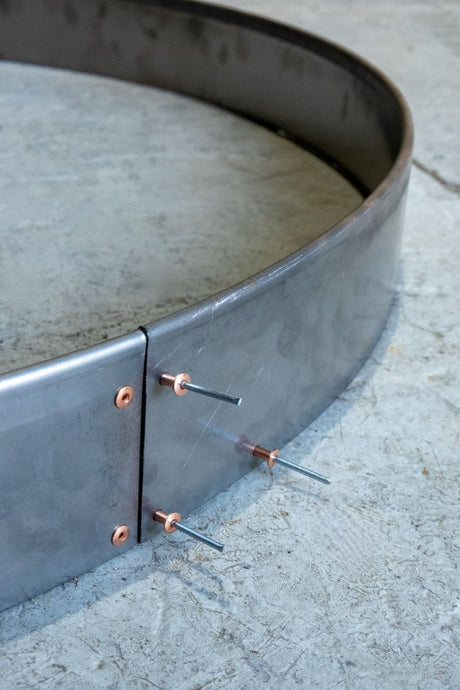 Galvabond Round Steel Ring Garden Edging