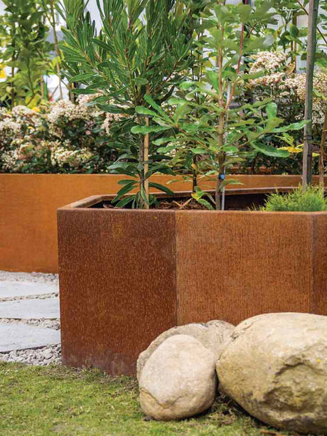 SHAPESCAPER® Hexagonal Steel Planters Australian Made