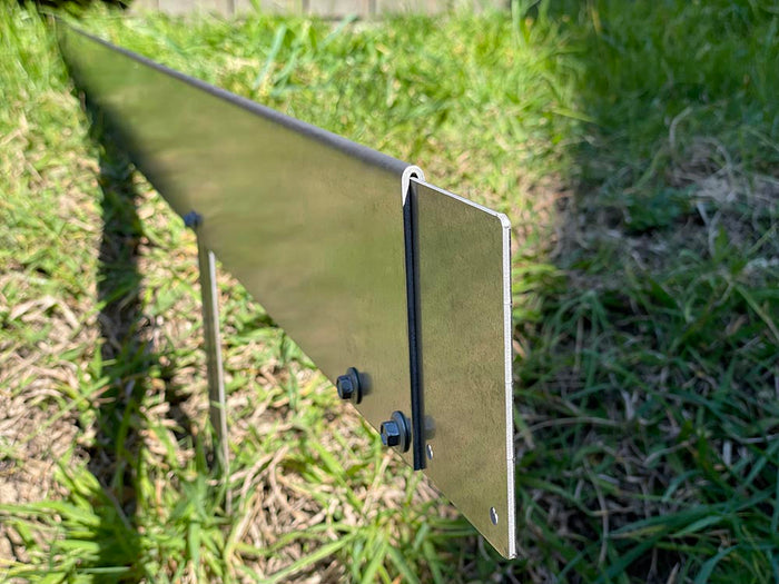 SHAPESCAPER Galvabond Steel Metal Garden Edging 1.6mm