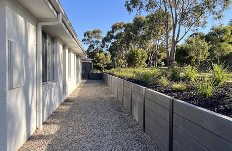 Concrete Sleepers Smooth Charcoal 200 x 100mm