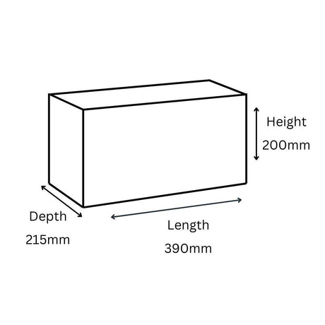 Adbri Masonry 390 x 200 x 215mm Charcoal Versawall Corner Block