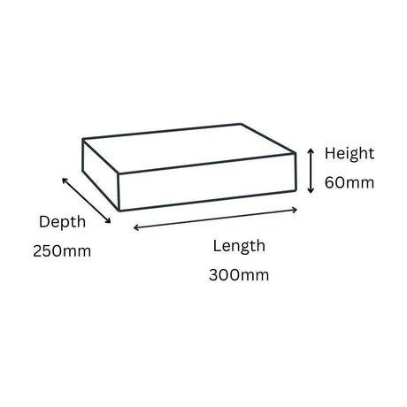 Adbri Masonry 300 x 60 x 250mm Charcoal Versawall Capping