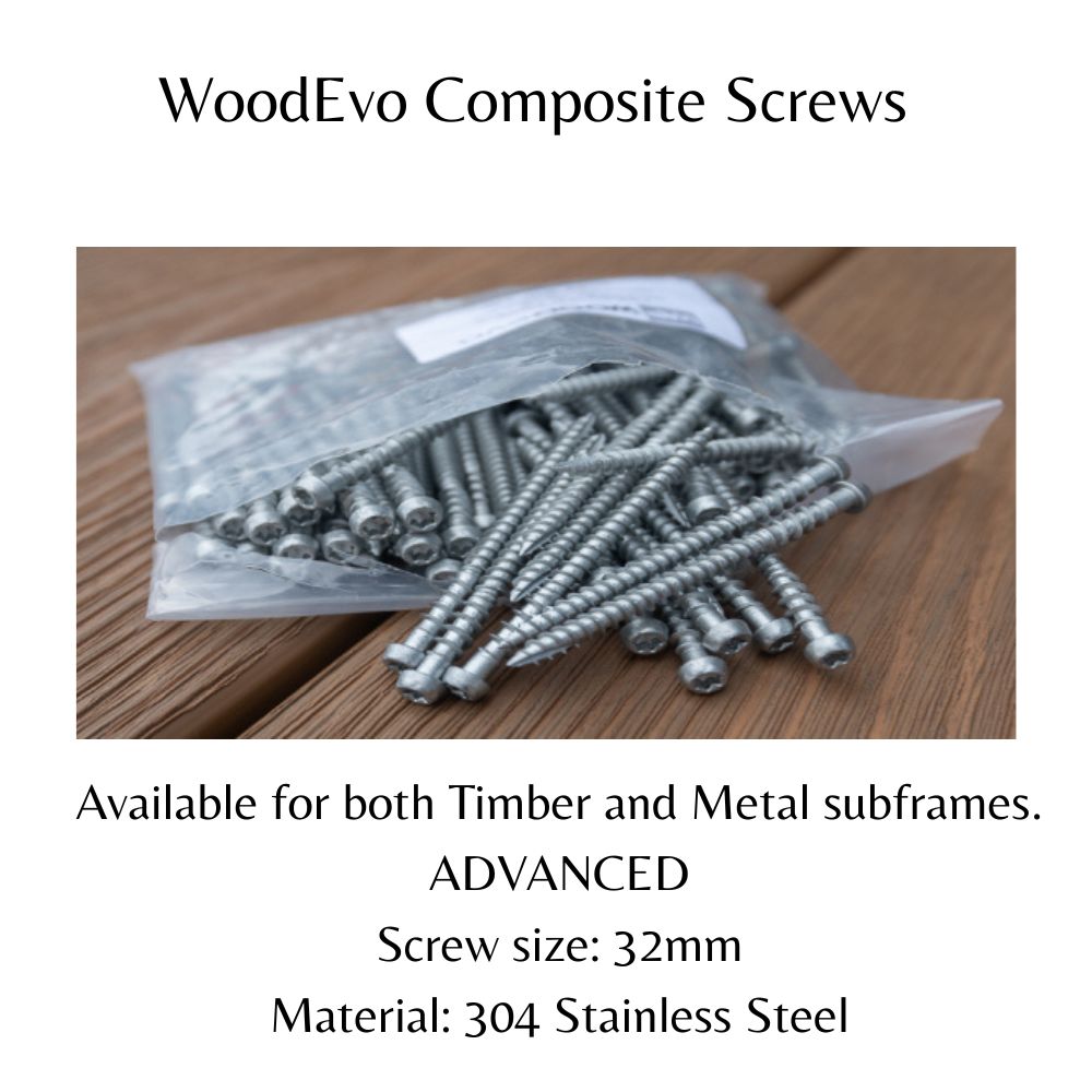 WoodEvo 5mm TruLock Compost Decking Clips Box - Universal Advanced Locking System