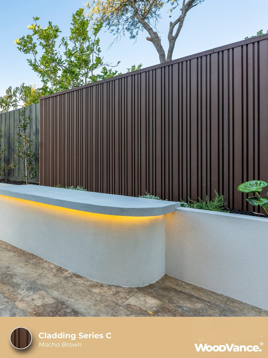 WoodVance Cladding Series C – Irregular 5-Hole Profile 5400 x 219 x 26mm