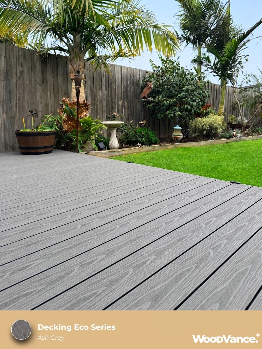 WoodVance Eco Series Dual-Tone Composite Decking Board 5400 x 138 x 23mm