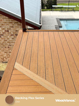 WoodVance Flex Series Composite Decking Board 5400 x 140 x 23mm