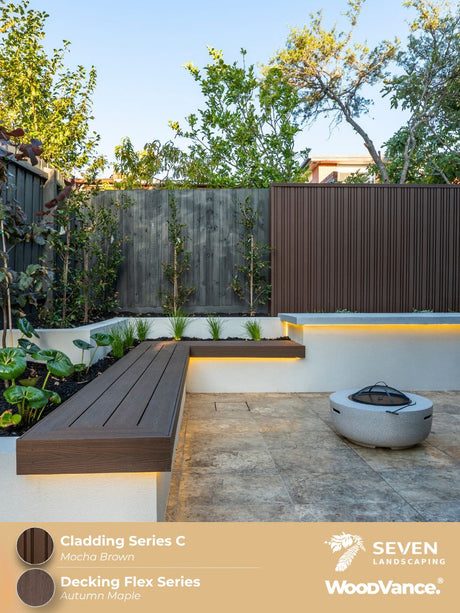 WoodVance Flex Series Composite Decking Board 5400 x 140 x 23mm