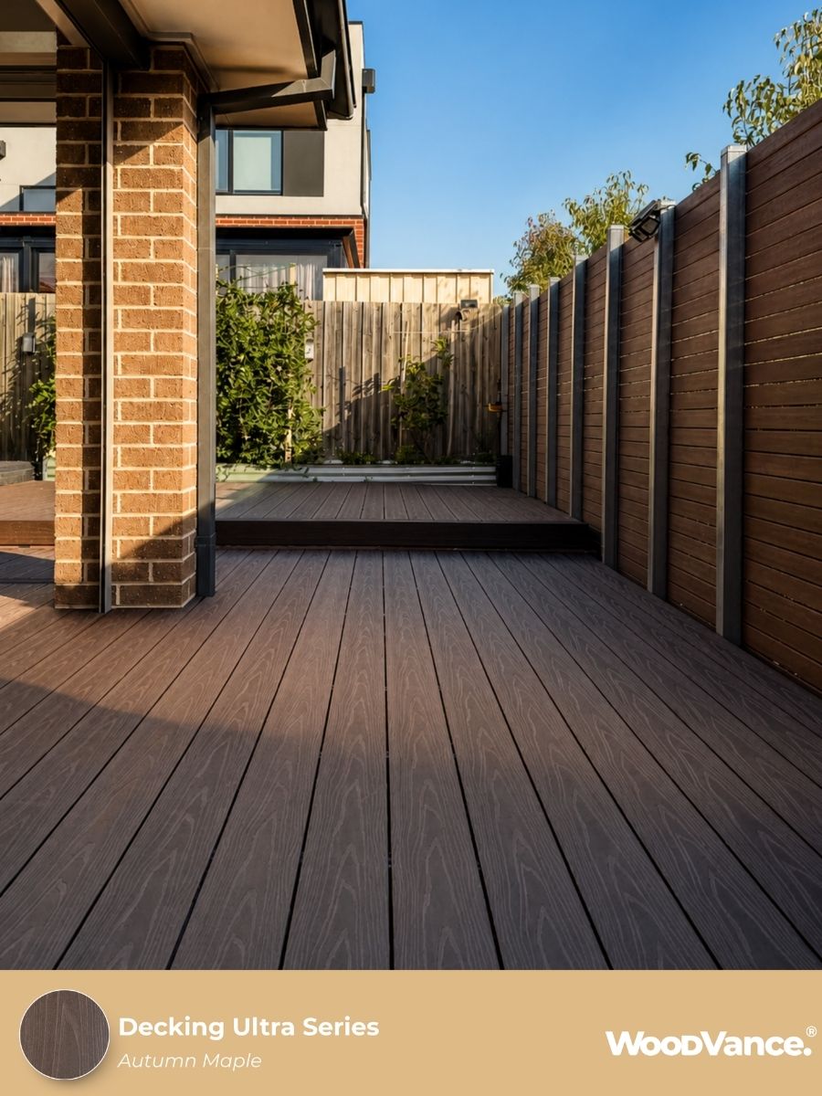 WoodVance Ultra Series Composite Decking Board 5400 x 140 x 23mm