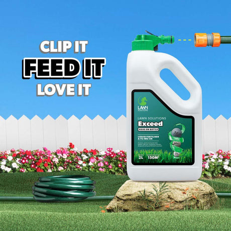 Exceed Ready-To-Use Hose-On Liquid Lawn Fertiliser 2L