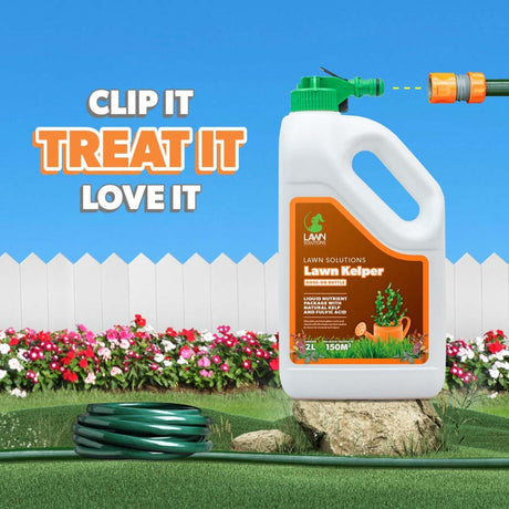 Lawn Kelper Ready-To-Use Hose-On Soil Conditioner - Organic Liquid  Fertiliser with Seaweed