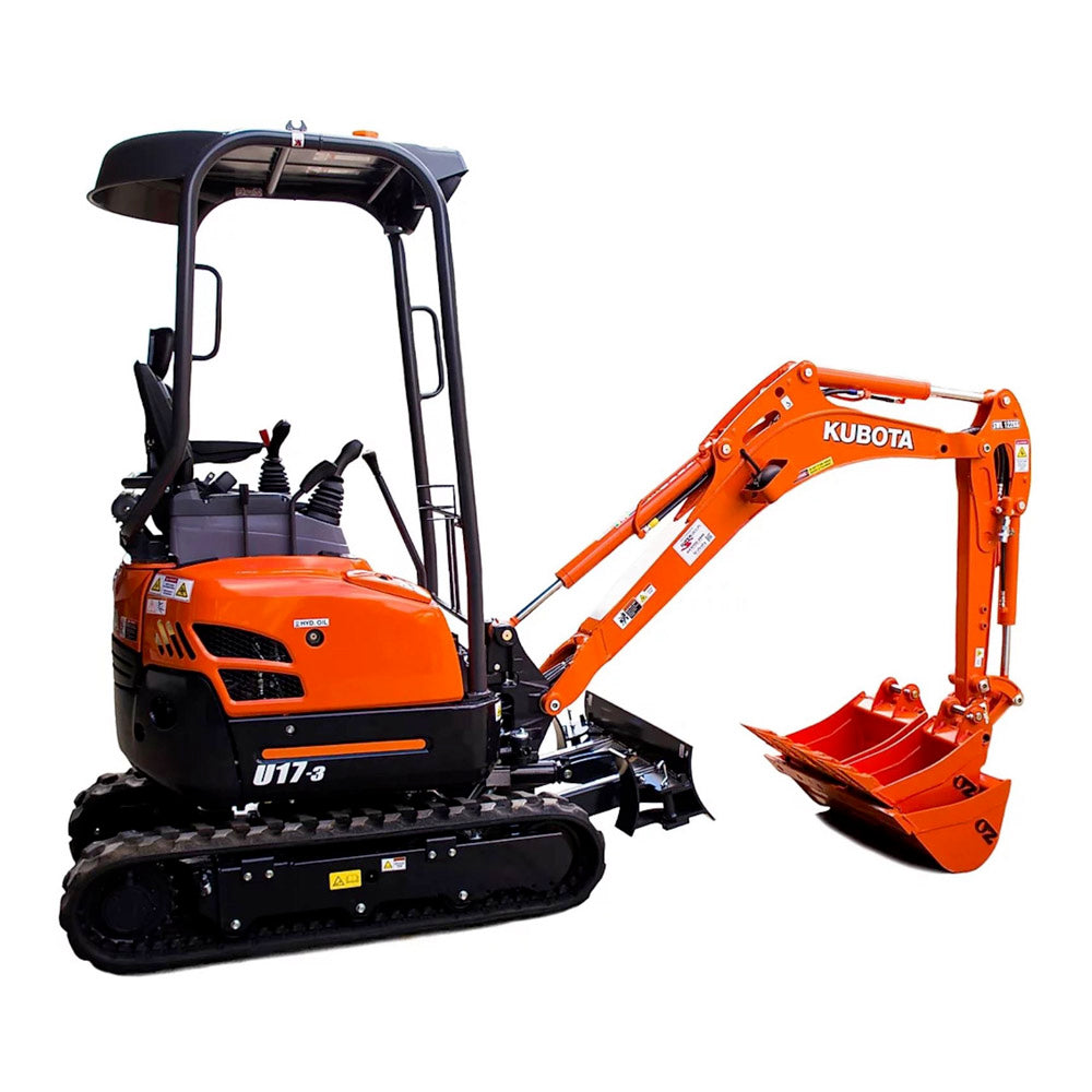 Excavator Kubota U17-3 (1.7T)- Daily Rental