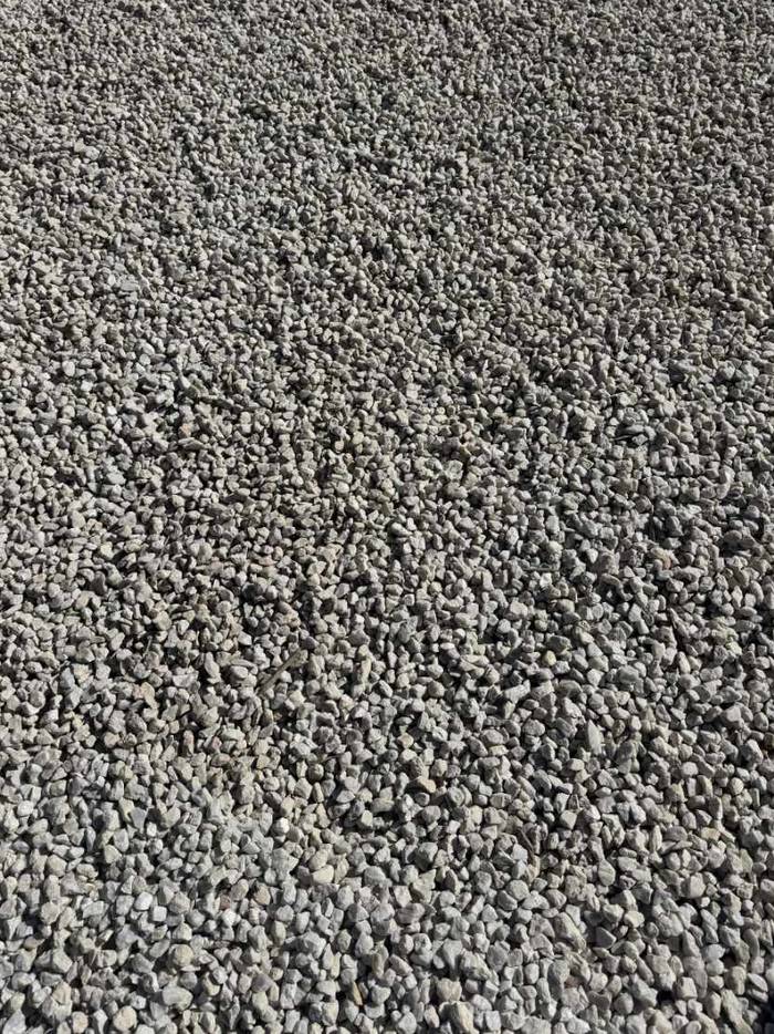 Stockpile of Nailstorm Quarts decorative stone at the Landscape Supply yard