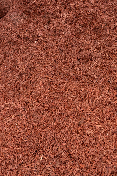 thin red mulch