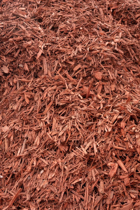 thin red mulch