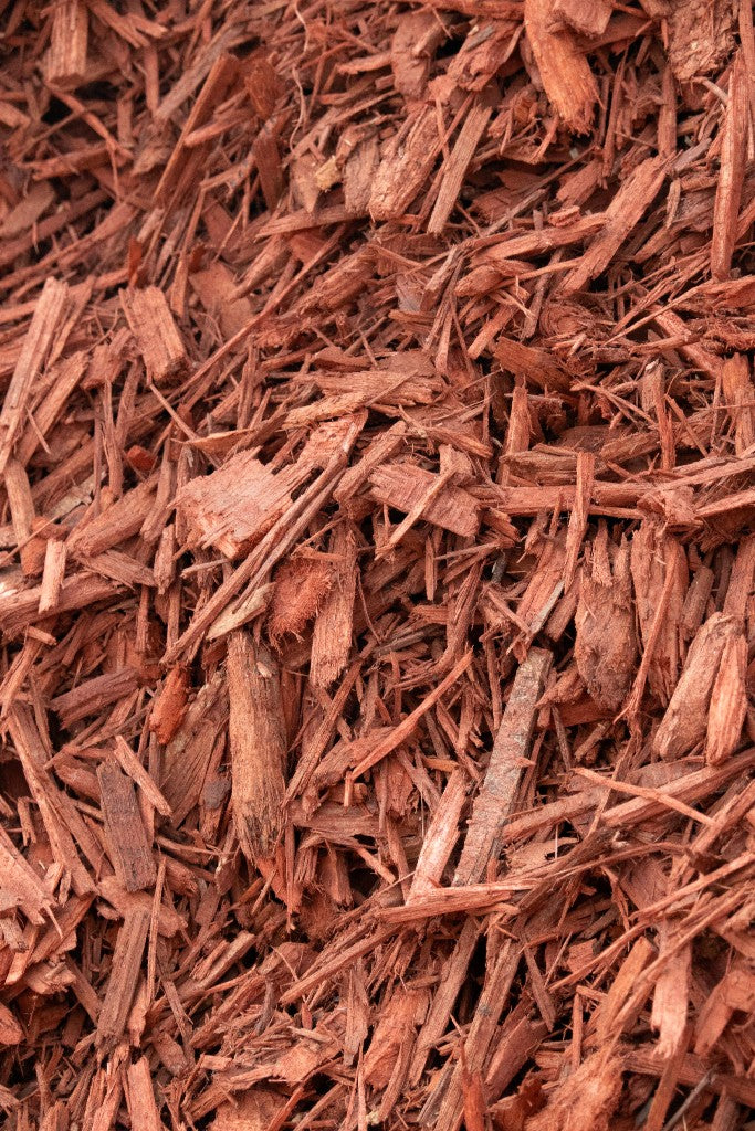 thin red mulch