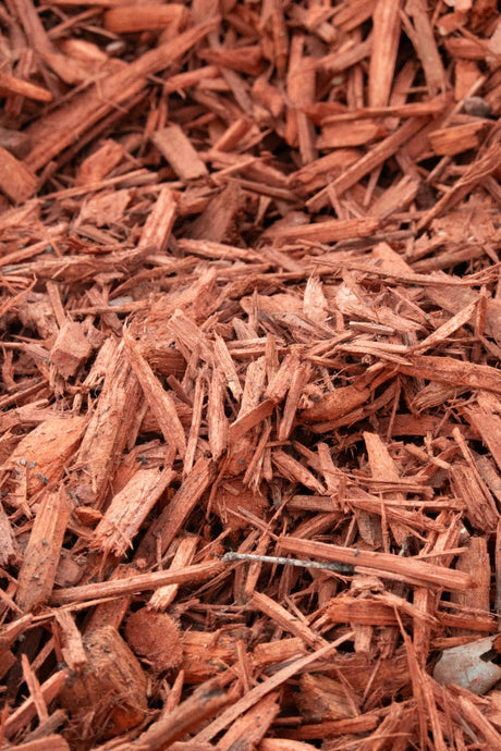 thin red mulch